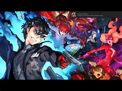 Persona 5 Strikers Phantom Striker Trophy YouTube