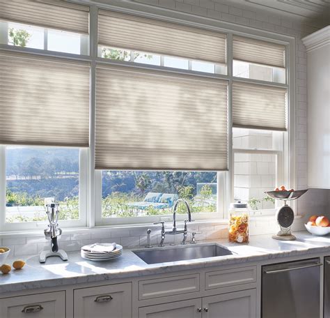 Complete Your Dreamy White Kitchen With Beautiful Cellular Shades That