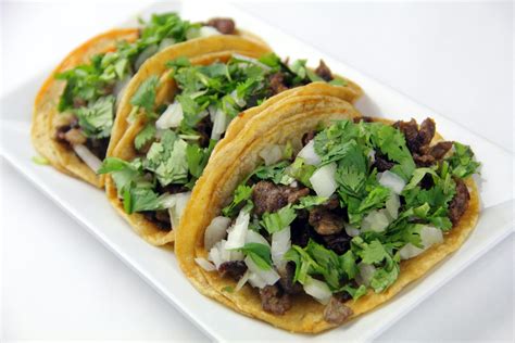 Tacos de carne asada Receta fácil y rápida arecetas