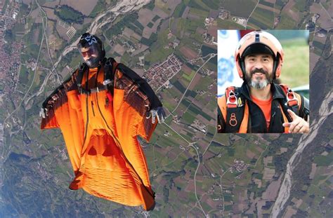 Tragico Lancio Con La Tuta Alare Base Jumper Fabrizio Paciocco Si