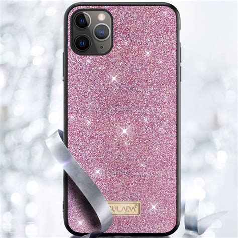 Etui IPHONE 11 PRO Brokat SULADA Dazzling Glitter różowe HurtowniaGSM