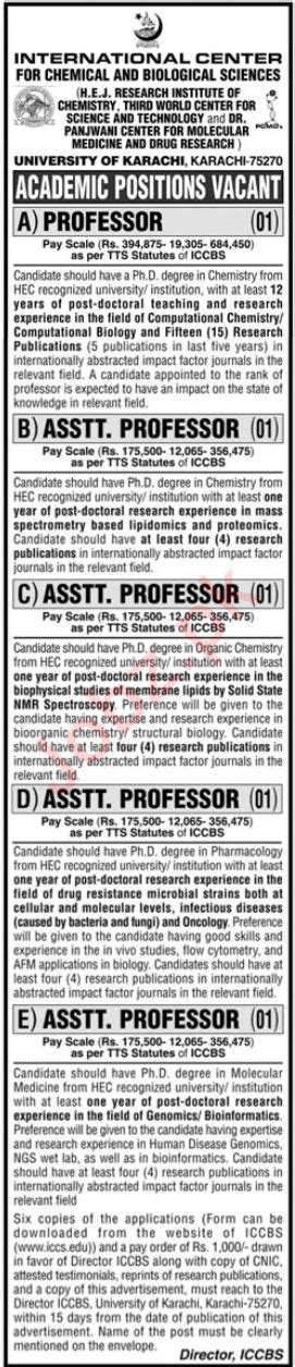 University Of Karachi Uok Jobs 2024 2025 Job Advertisement Pakistan