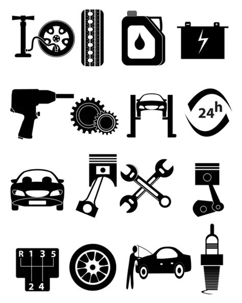 Car Repair Icon — Stock Vector © Bioraven 24676107