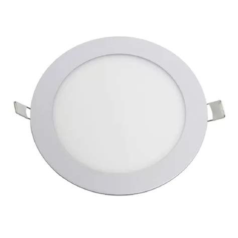 Lámpara plafón led de techo Avant Pop embutir redondo 12W color blanco