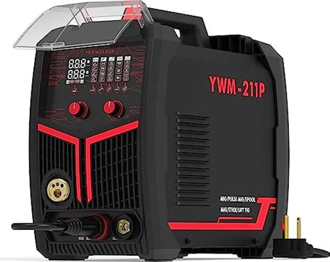 YESWELDER 200Amp Aluminum MIG Welder With Pulse YWM 211P 110 220V Dual