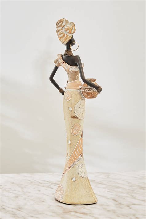 Figura Decorativa Mujer Africana Concepts De Prati Tienda Online