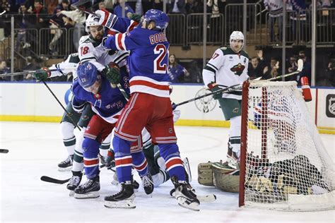 New York Rangers Rally Past Wild In Star Studded Evening Forever