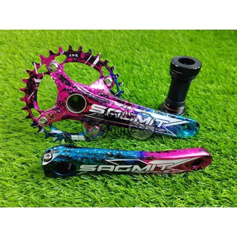 Sagmit Reven Hollowtech Mtb Crank Set T T T Mountain Bike Mtb