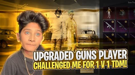 Upgraded Guns Player Challenged Me For V Tdm M Glacier Vs M