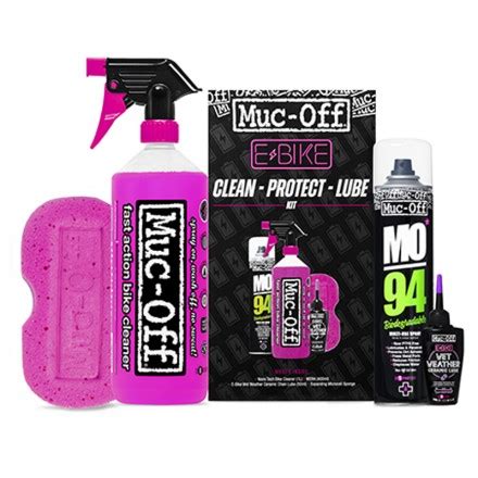 KIT MUC OFF LIMPIEZA PROTECCION LUBRICANTE PARA E BIKE