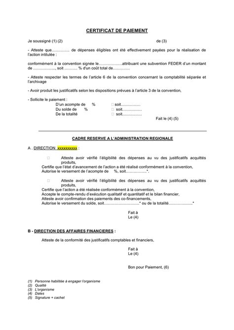 Model De Certificat De Paiement Doc Pdf Page Sur 39312 The Best Porn