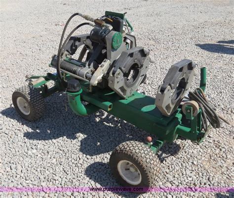 Mcelroy Rolling 28 Pipe Fusion Machine In Sayre Ok Item B2460 Sold