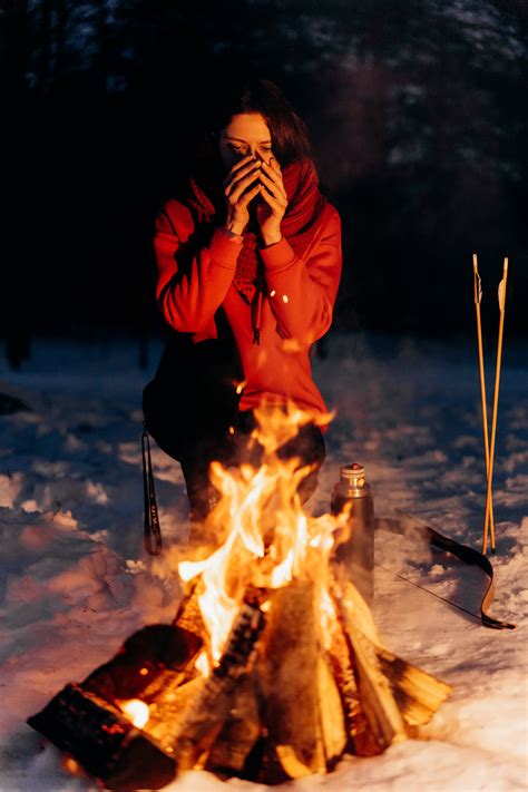 People Camping Near a Lake · Free Stock Photo