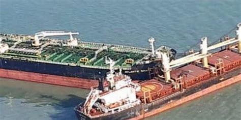 No Pollution Reported As Seaways Tanker And Evalend Bulker Collide