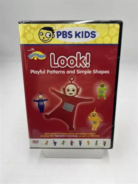 TELETUBBIES LOOK! PLAYFUL Patterns and Simple Shapes (DVD, 2004) BRAND ...