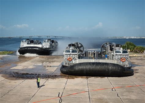 First Of Class Lcac 100 And 101 Arrive At Nswc Panama City Naval Sea