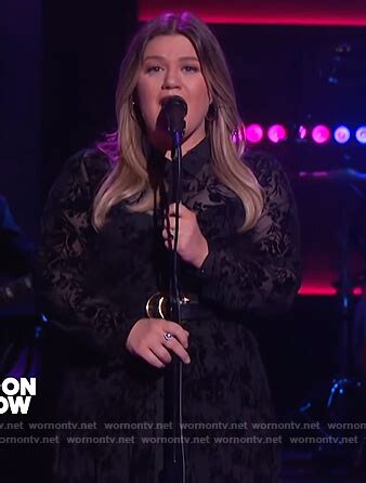 The Kelly Clarkson Show Outfits & Fashion | WornOnTV | Clothes ...