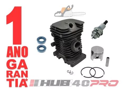 Kit Cilindro Motor Retentores Vela Motosserra Stihl Ms