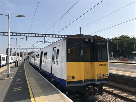 British Rail Class 315 Brel 1972 Pep Derived Electric Multiple Unit Emu Train At Shenfield