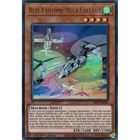 Bête Fantôme Méca Coltaile UR Yu Gi Oh Fantômes du Passé La 2e