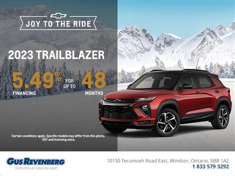 The 2023 Chevrolet Trailblazer Gus Revenberg Chevrolet Buick GMC In