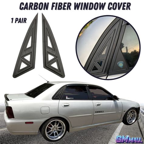 PROTON WAJA TRIANGLE WINDOW COVER Rear Side Louver Cover Penutup