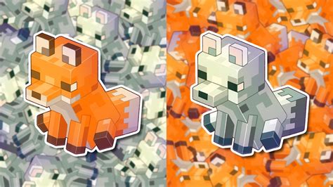 Minecraft Foxarctic Fox Sticker Glossy Stickers For Decorating Etsy