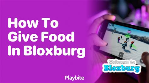 How To Give Food In Bloxburg A Simple Guide Playbite