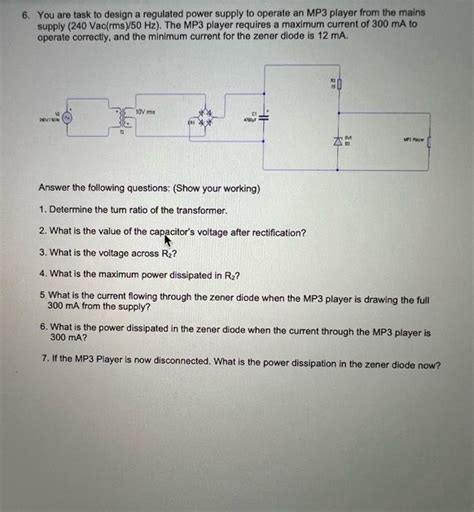 Solved Experiment A Half Wave Rectifier Overview A Chegg