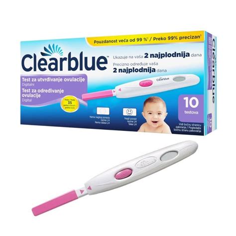 Clearblue Ovulacijski Digitalni Test Beauty Pharmacy