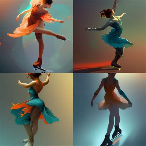 Ai Generated Art With Figure Skating Prompt Not The Most Accurate Yes One Of Them Has Three