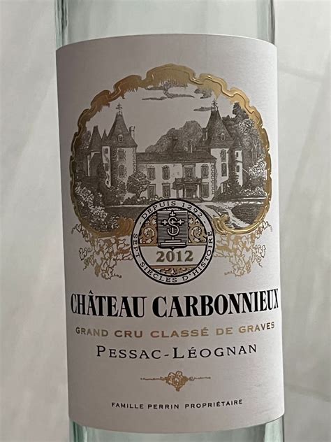 Ch Teau Carbonnieux Blanc France Bordeaux Graves Pessac