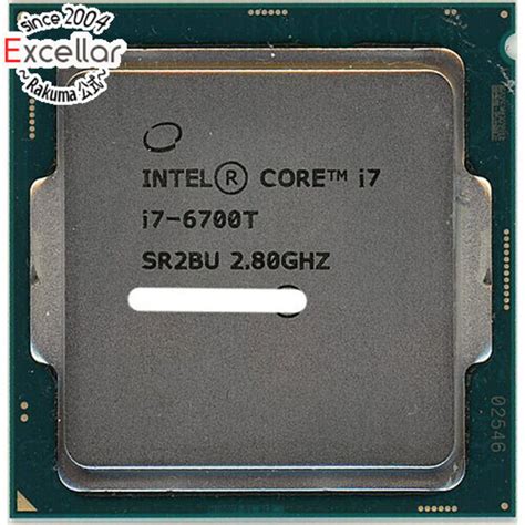 Intel Core I7 6700t 28ghz Lga1151 Sr2buの通販 By エクセラー｜インテルならラクマ