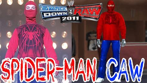 Wwe Svr 2011 Spider Man Tobey Maguire Caw Psp Youtube