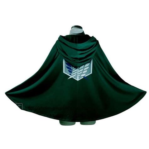 Attack On Titans Levi Ackerman Cosplay Cape Cdiscount Jeux Jouets