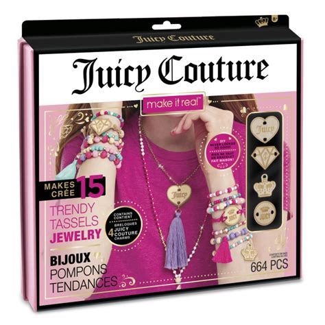 Набор для создания шарм-браслетов Make it Real Juicy Couture Модный ...