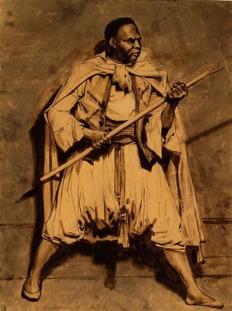 Théodore Géricault Mamelouk avec une lance 1821 2534 cm Descriptif