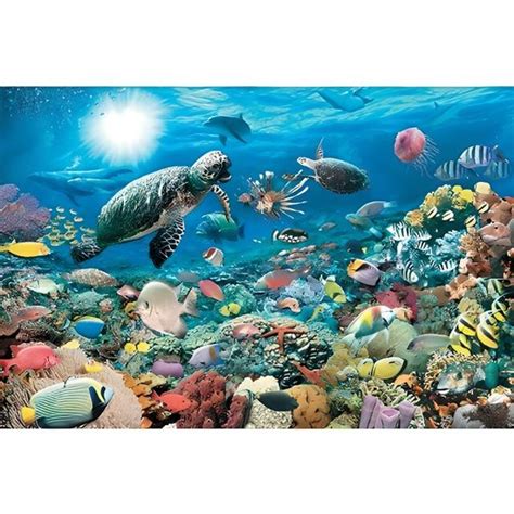 Puzzle Pi Ces Sous La Mer Ravensburger Paysage Et Nature