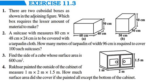 Grade 8 Mensuration Worksheet