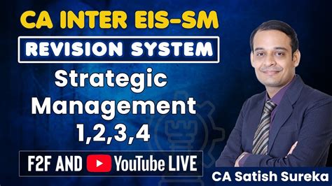 CA Inter EIS SM Revision Strategic Management 1 2 3 4 CA Satish