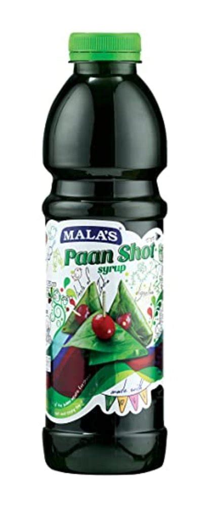 Natural Green Mala Paan Syrup Packaging Size 1000 Ml At Rs 140 Bottle