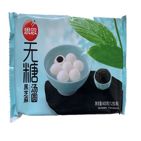 思念汤圆 思念精盒装无糖黑芝麻汤圆400g【价格 图片 品牌 报价】 苏宁易购生鲜苏宁自营店