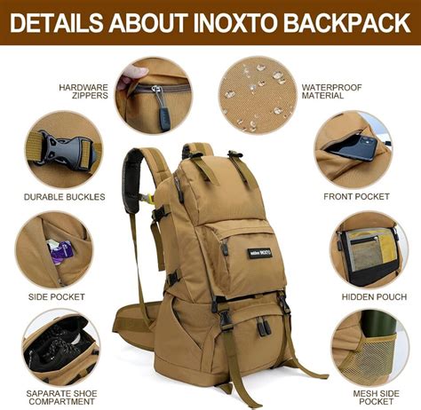 INOXTO 40L Hiking Backpack Review Wilderness Trekker