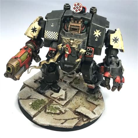 PRIMARIS REDEMPTOR DREADNOUGHT Black Templar Space Marines Painted