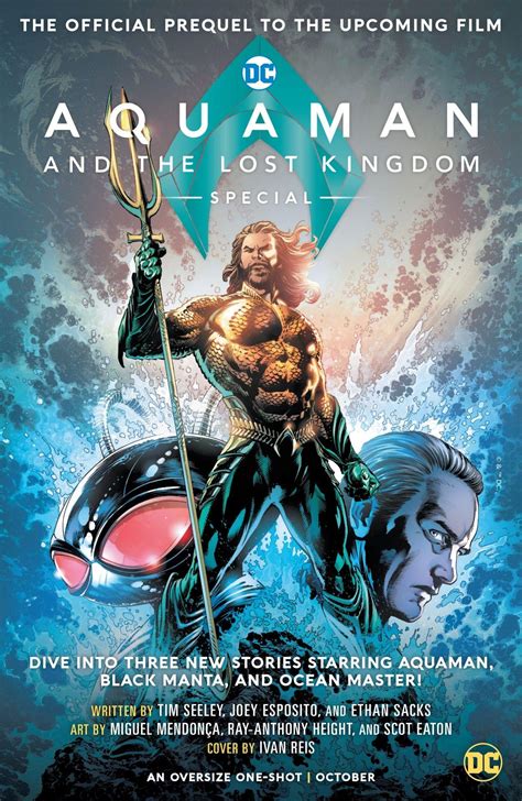 Dcs House Ad For The Official Prequel Comic To Aquaman And The Lost