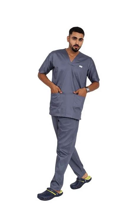 Polaris Medifabrics Mens 5 Pockets Poly Viscose Scrub Suit Set Of Top And Bottom At ₹ 635set