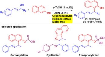 Catalytic Regioselective Friedelcrafts Alkylation Of Beta Naphthol