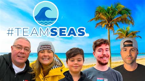 Saving The Worlds Oceans With Mr Beast Mark Rober TeamSeas YouTube