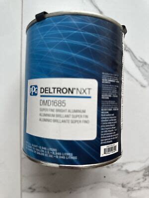 Dmd1685 PPG Deltron NXT 1 Quart Super Dime Bright Aluminum Paint Toner