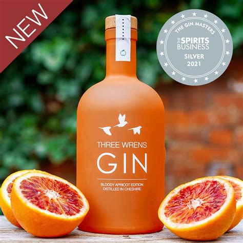 Blood Orange And Apricot Gin By Three Wrens Gin